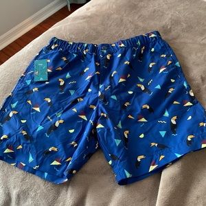 Joe Marlin Sapphire Sea Swim Shorts Size Large Brand New With Tags